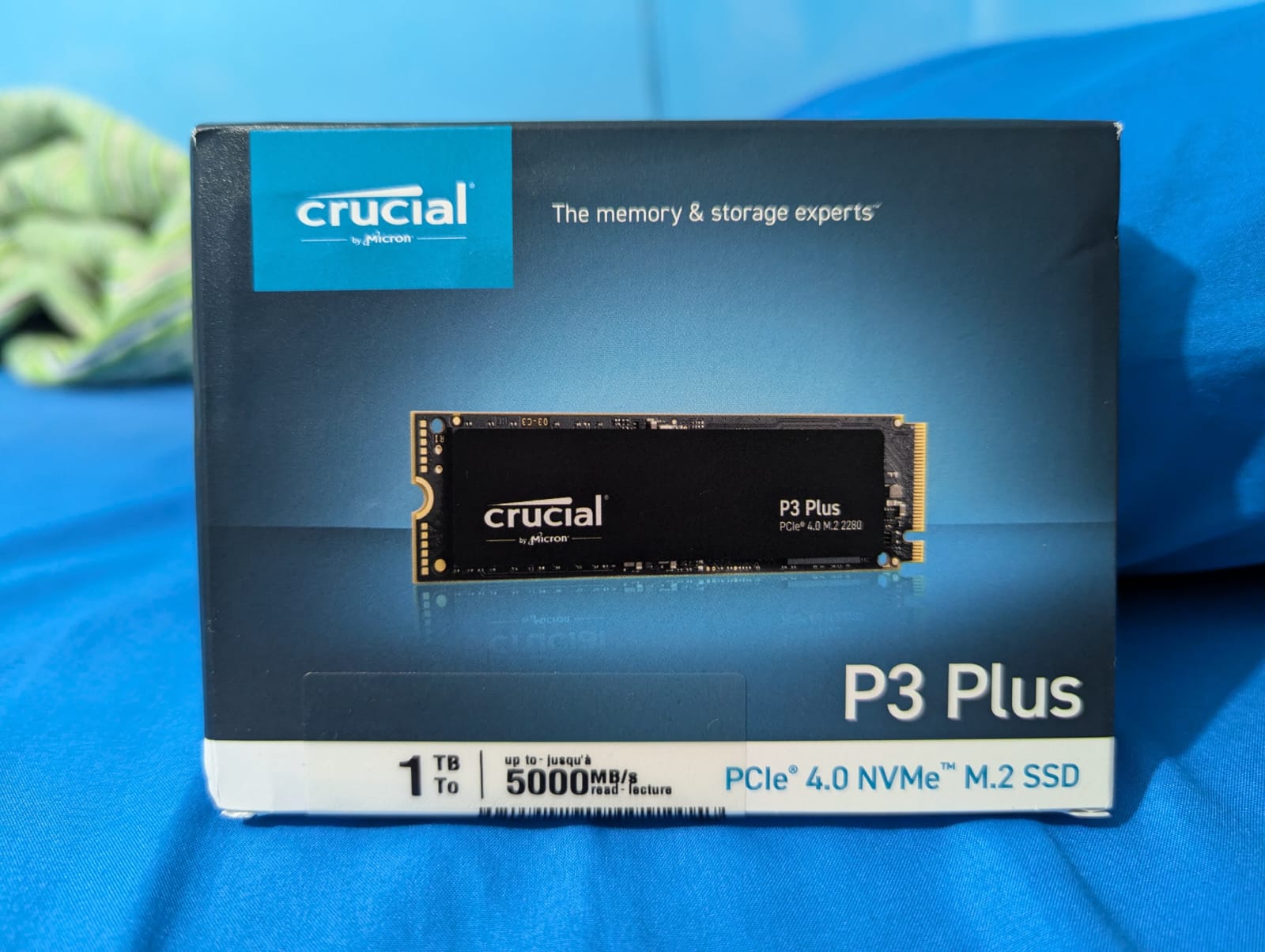 computadoras y laptops - SSD NVME Crucial P3 Plus PCI 4.0 1TB
