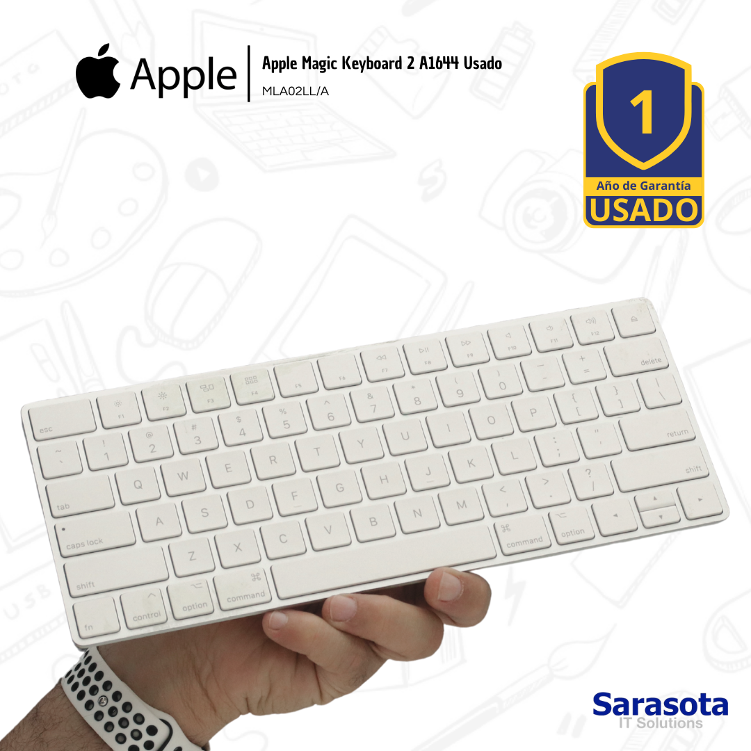 accesorios para electronica - Apple Magic Keyboard 2 A1644 Usado 0