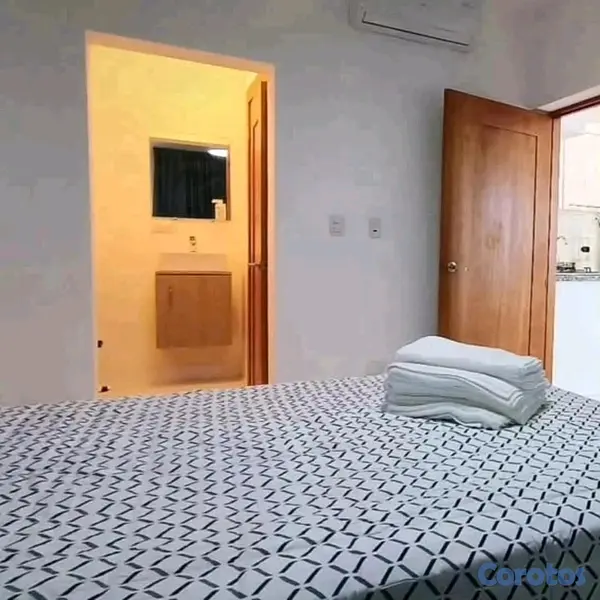 apartamentos - estudio amueblado Airbnb en los álamo santiago próximo al homs  3