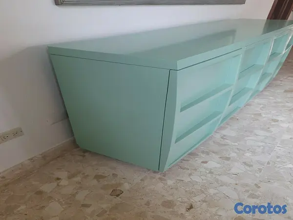 muebles y colchones - Estante Buffetera 79x18x33 pulgadas 4
