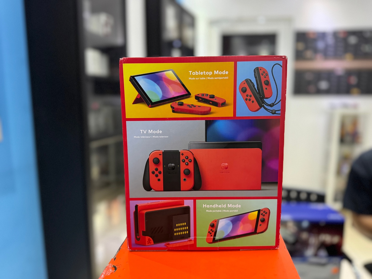 consolas y videojuegos - Consola Nintendo Switch OLED Version Mario Bros Sellado Garantía RD$ 19,400 NEG 1