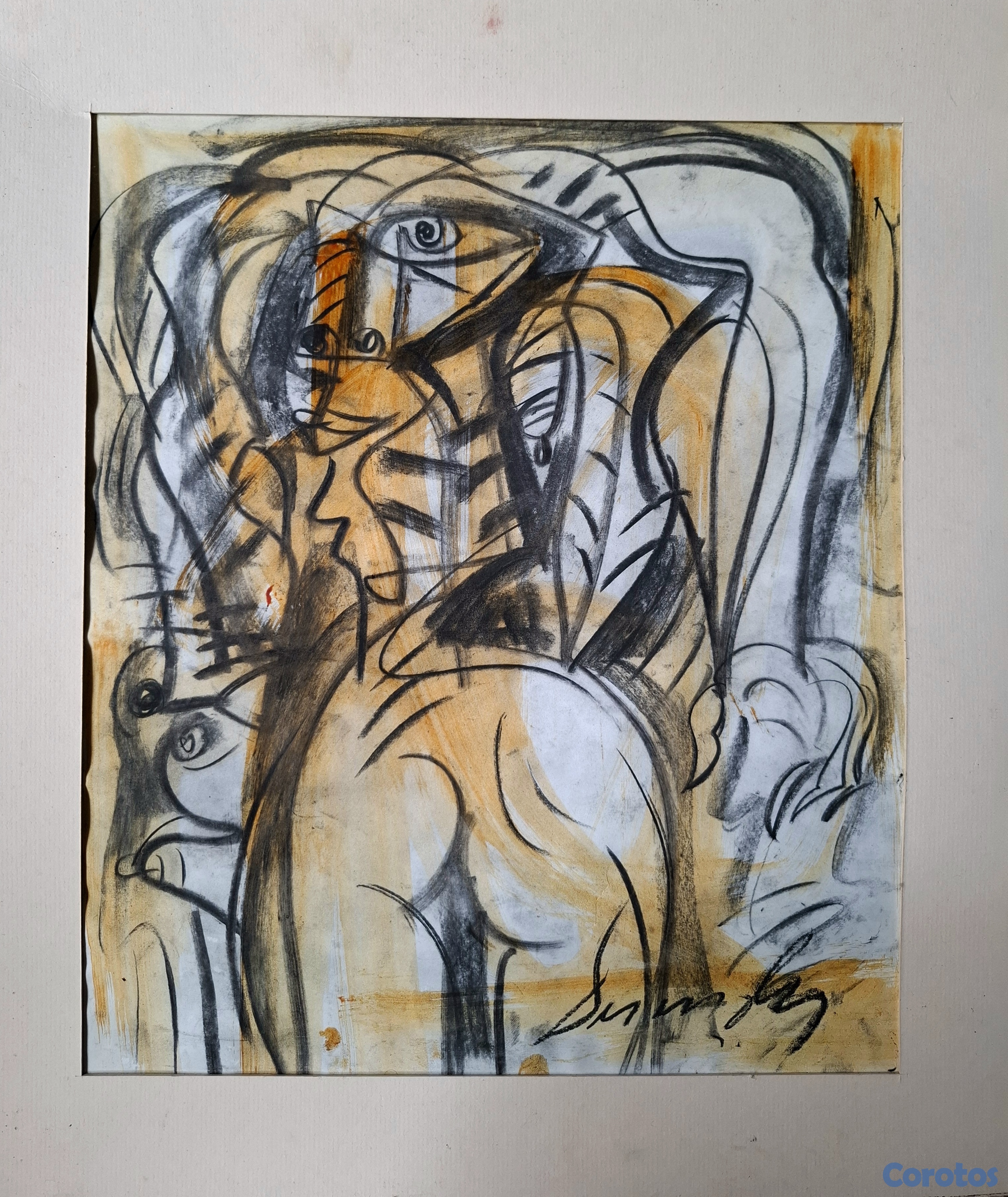 arte y antigüedades - Cuadro Jesús Desangles 