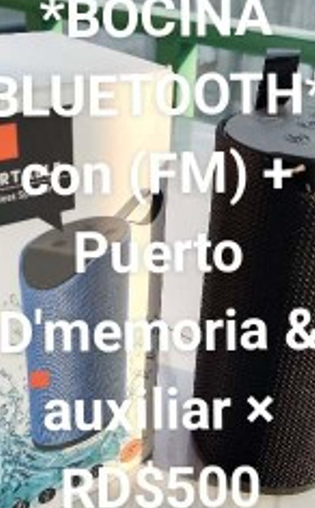 camaras y audio - Wireless *Bocina Bluetooth* 2