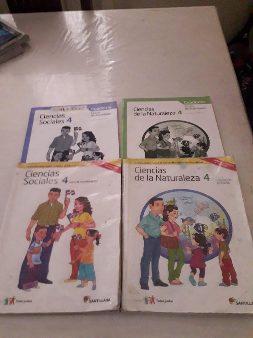 libros y revistas - Libros Santillana de eduacuion 4 de primaria