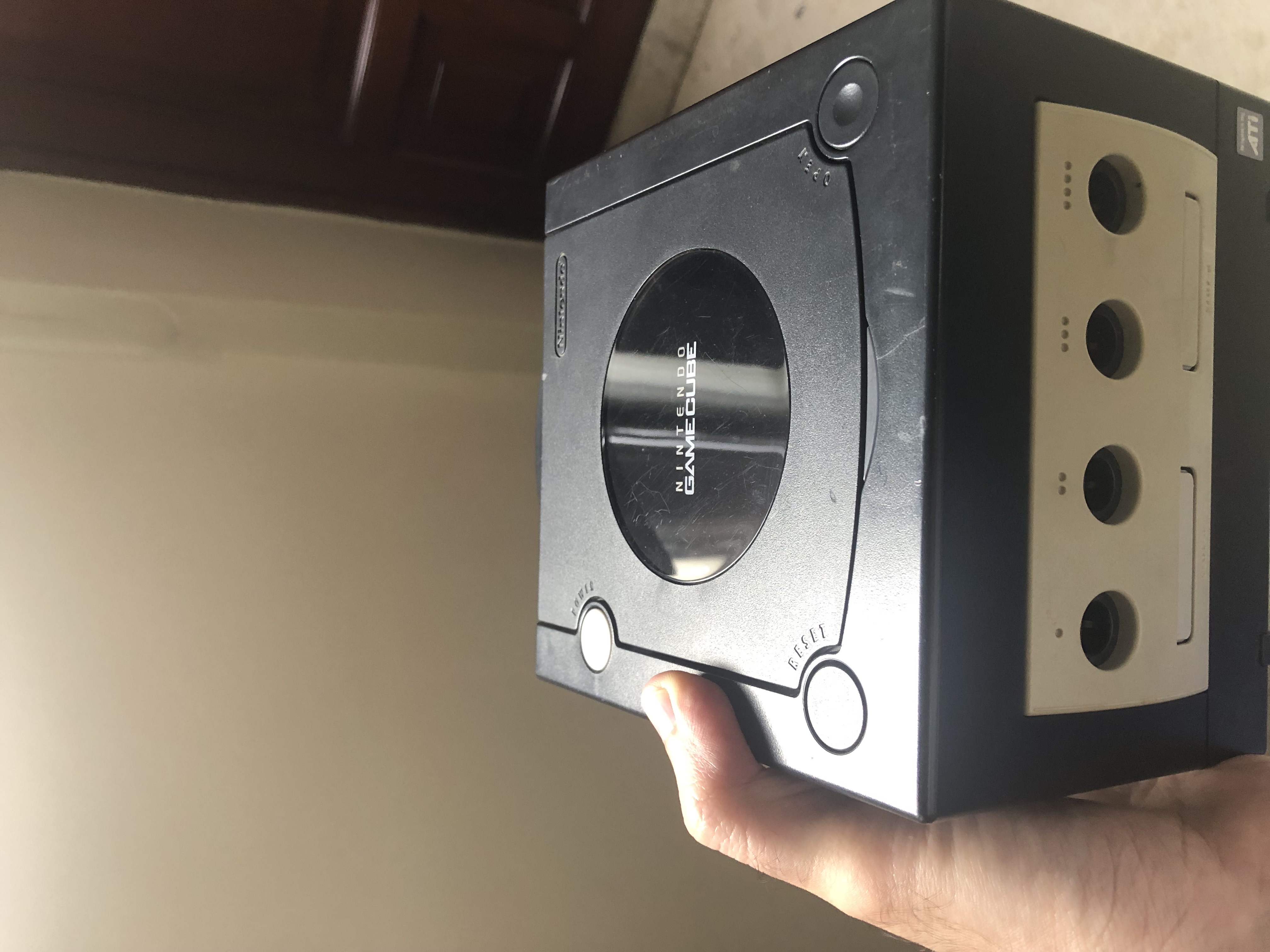 consolas y videojuegos - Nintendo GameCube en su caja con todos sus acceso  2