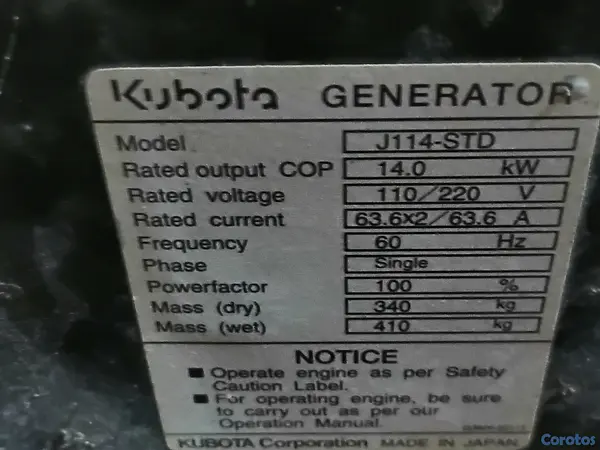 plantas e inversores - Generador de electricidad 14.0Kw 2