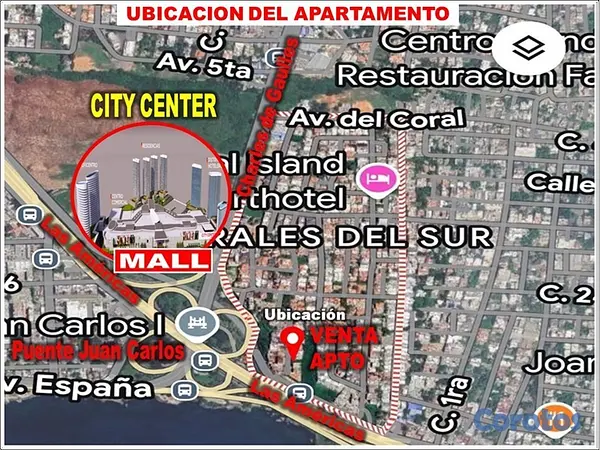 apartamentos - OFERTA DE MADRE en CORALES DEL SUR, APTO de 3 HABS 8