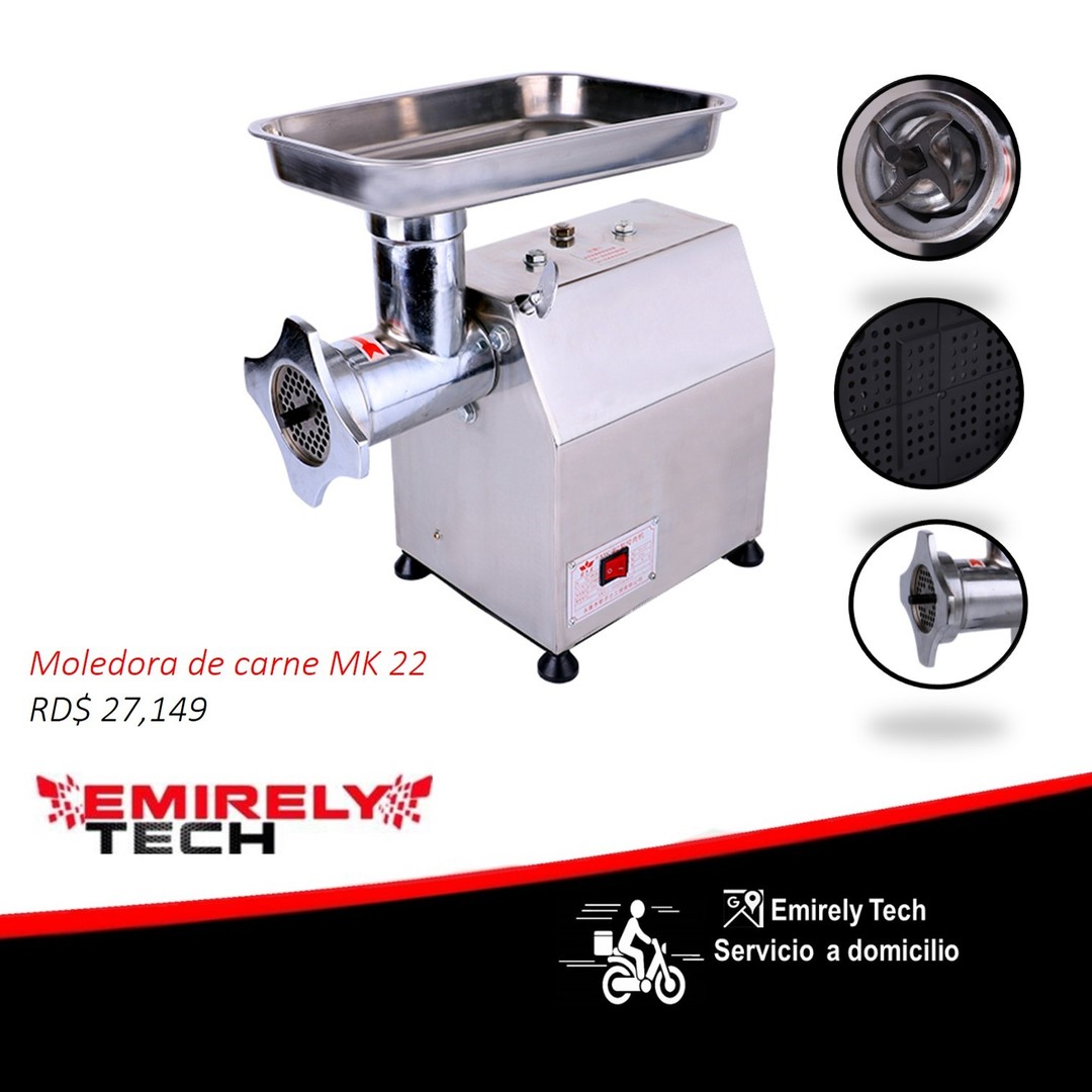 equipos profesionales - Moledora de carne industrial molino de acero inoxidable 0