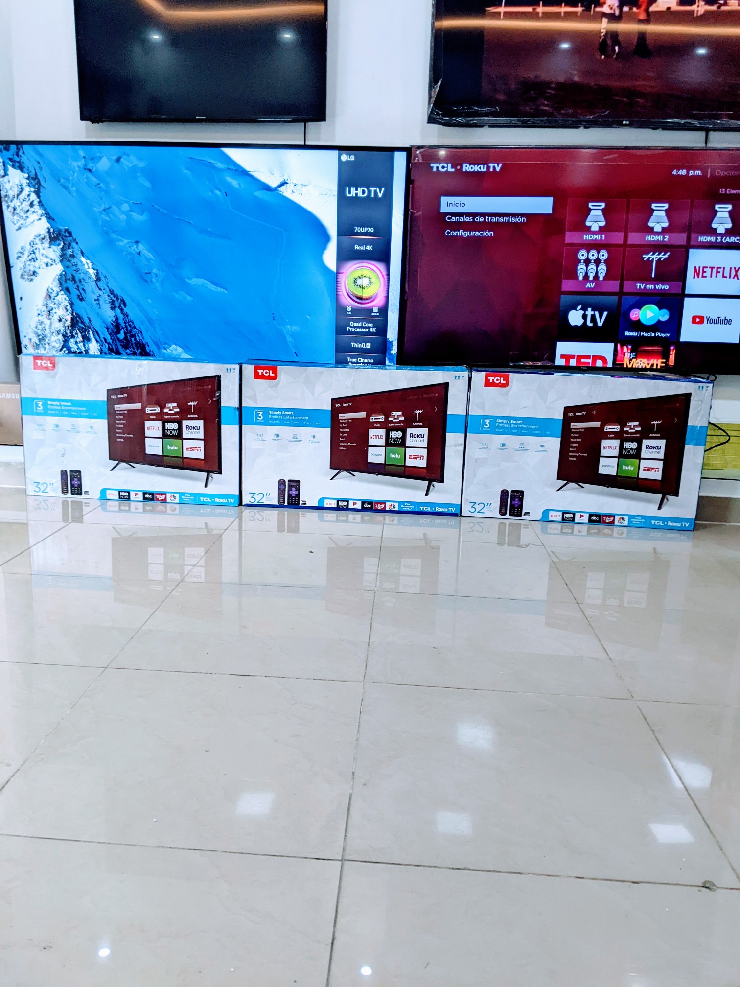 tv - Tv TCL 32 ROKU Smart tv 1 año de garantía. Somos tienda física