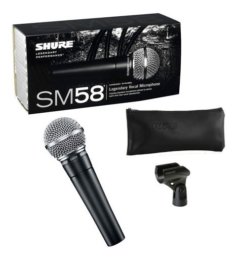 otros electronicos - micrófono Shure sm58