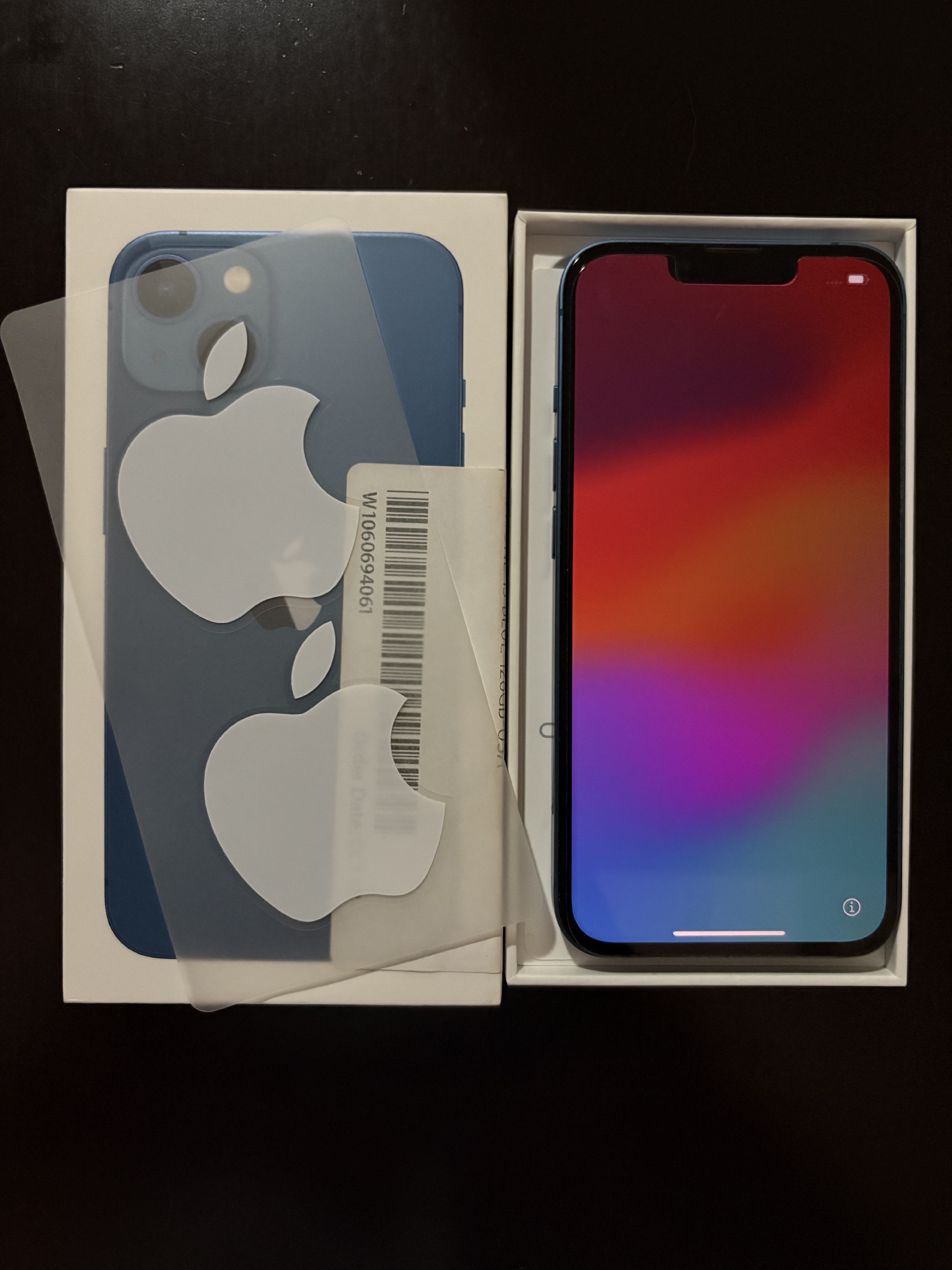 celulares y tabletas - IPhone 13 color azul  2