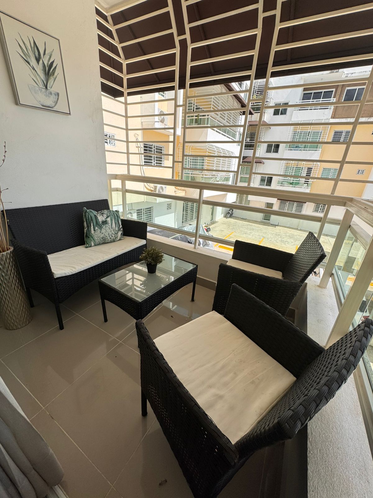 muebles y colchones - Venta juego de Balcón 