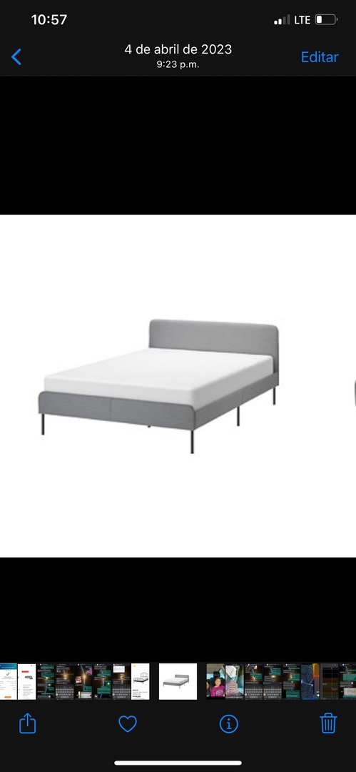 muebles y colchones - cama queen sizes disponible prácticamente nueva poco uso súper buena estado 