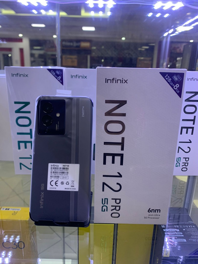 celulares y tabletas - Infinix Note 12 Pro 128+8 RAM