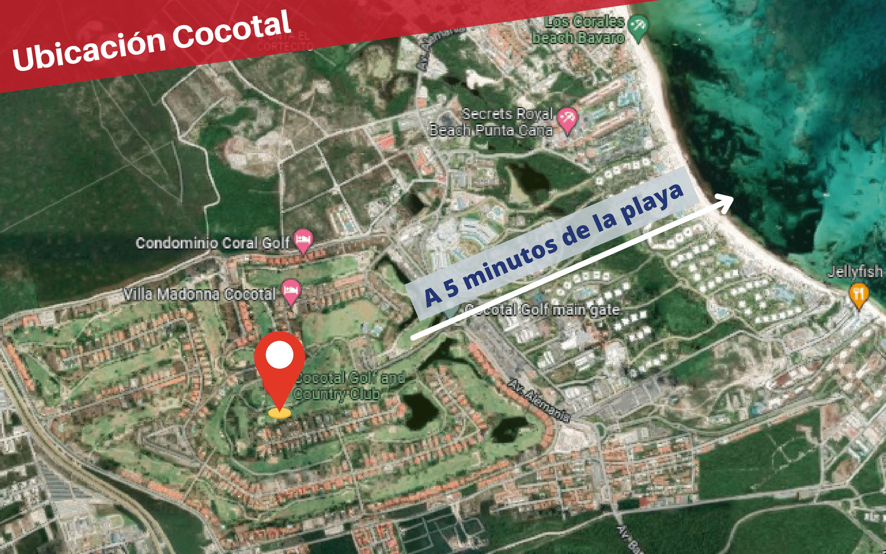 apartamentos - Apartamentos en venta en Cocotal Country Club, Punta Cana con los beneficios 7