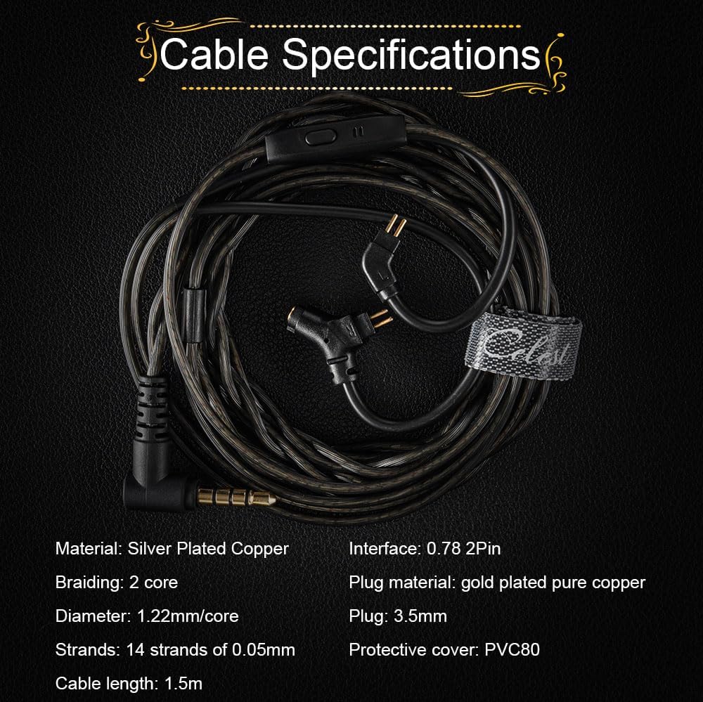 camaras y audio - Kinera Celest Wyvern Pro IEMs para gamers con Mic 4