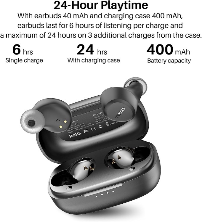 camaras y audio - Tozo A1 Mini Auriculares inalambricos Bluetooth de 5.3 pulgadas