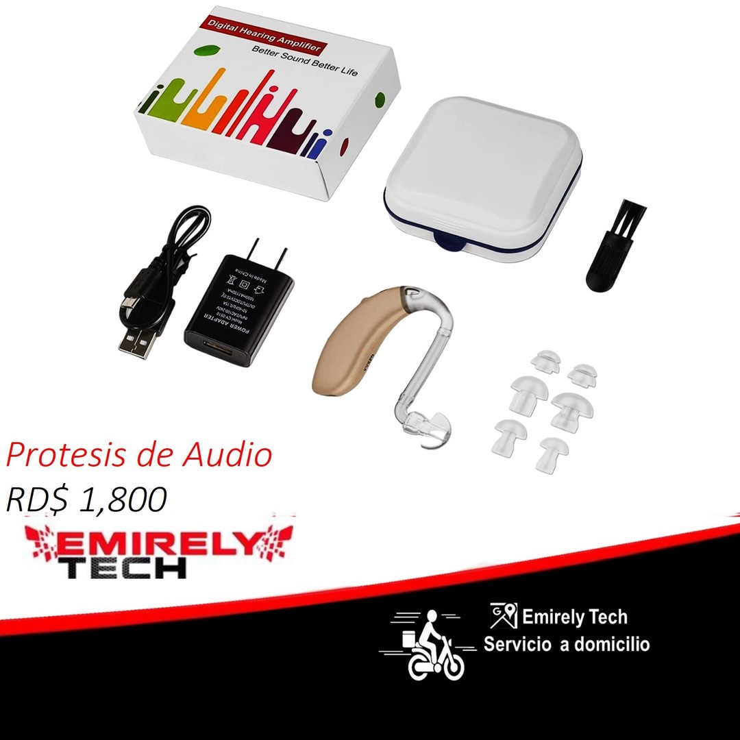 equipos profesionales - Aparato auditivo Protesis de audio para sordo Audifono Amplificador de sonido