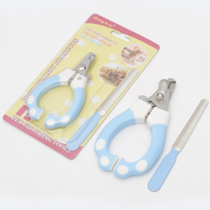 animales y mascotas - Cortauñas para perros mascotas con protección de seguridad grooming 0