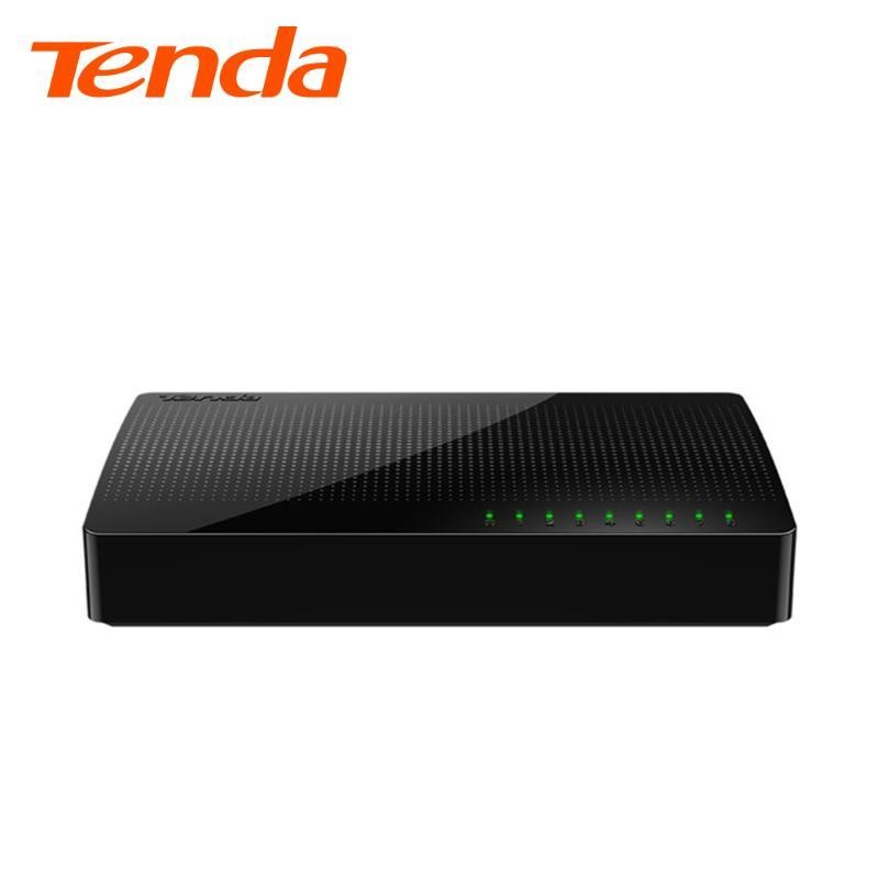 computadoras y laptops - SWITCH 8 PUERTOS GIGABITE TENDA SG108,10/100/1000, 10BASE-T 1