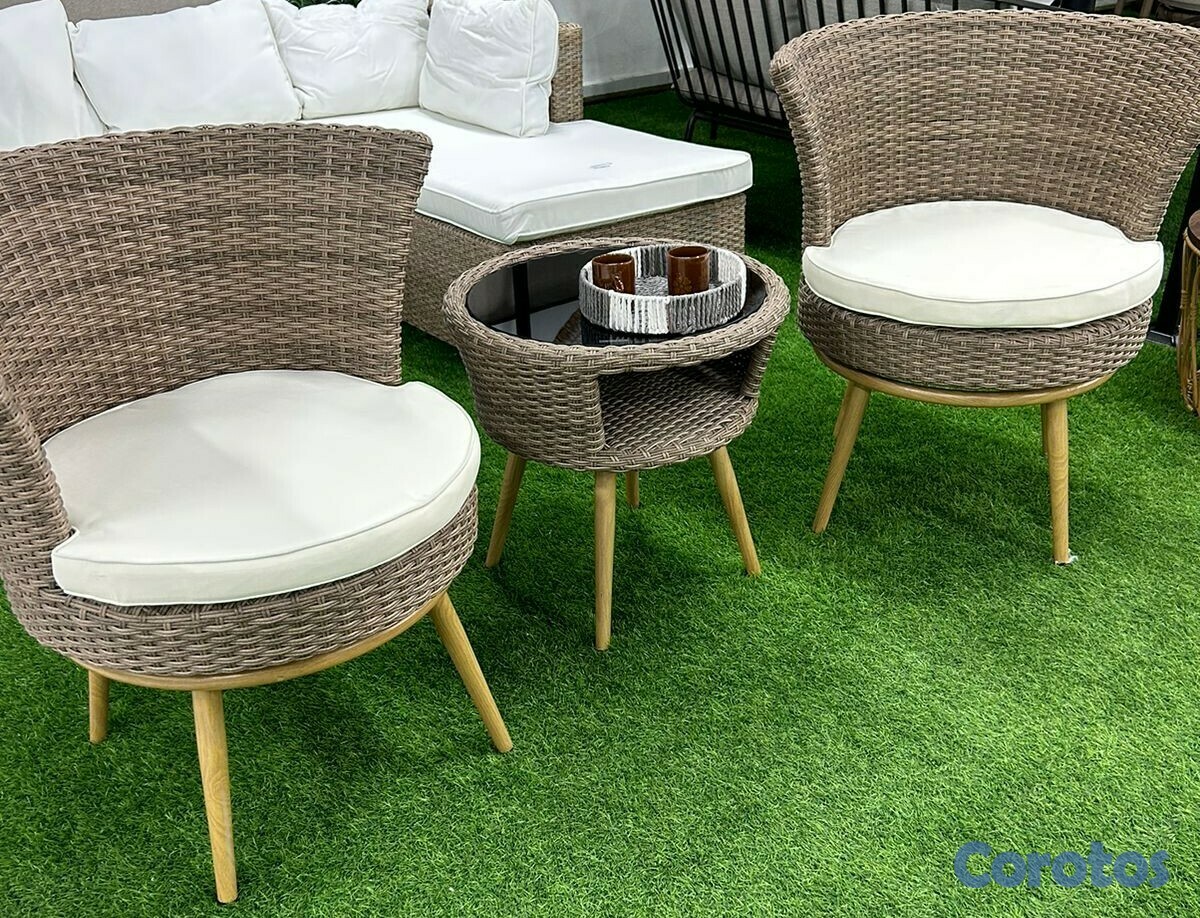 muebles y colchones - Juego de terraza para dos  3