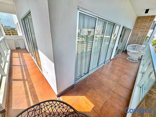 apartamentos - Alquilo Apartamento Amueblado en Evaristo Morales  2