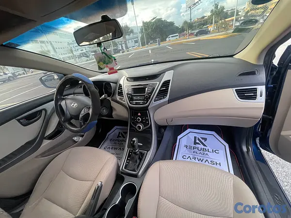carros - Hyunday Elantra 2016 Azul 4