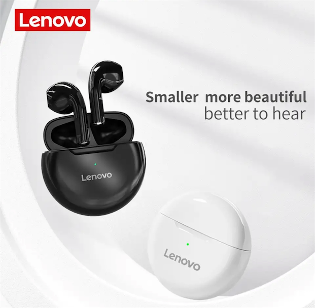camaras y audio - Lenovo-auriculares inalámbricos HT38 1