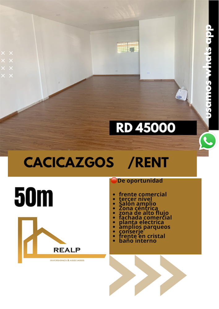 oficinas y locales comerciales - Local en los cacicazgos céntrico  0
