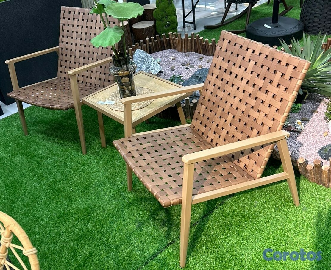 muebles y colchones - Juego de terraza para dos  4
