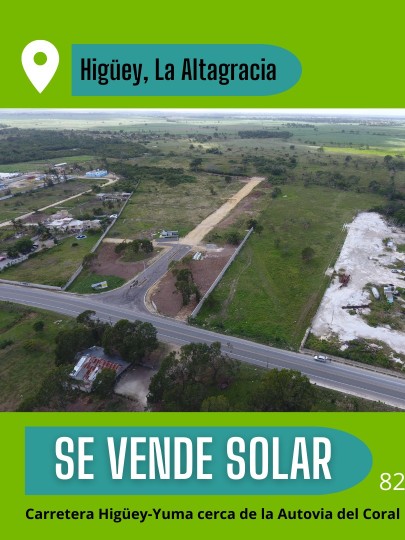 solares y terrenos - Solar en VENTA  en Higüey  0