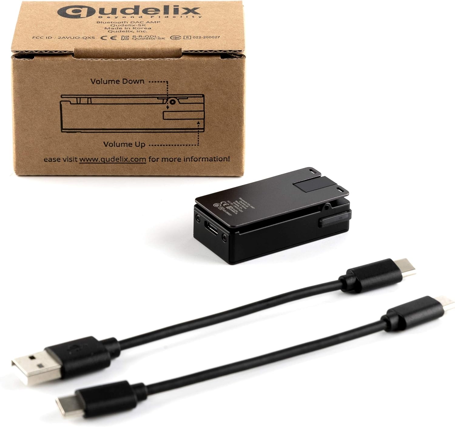 accesorios para electronica - Qudelix-5K Bluetooth USB DAC AMP (ES9219) LDAC, EQ