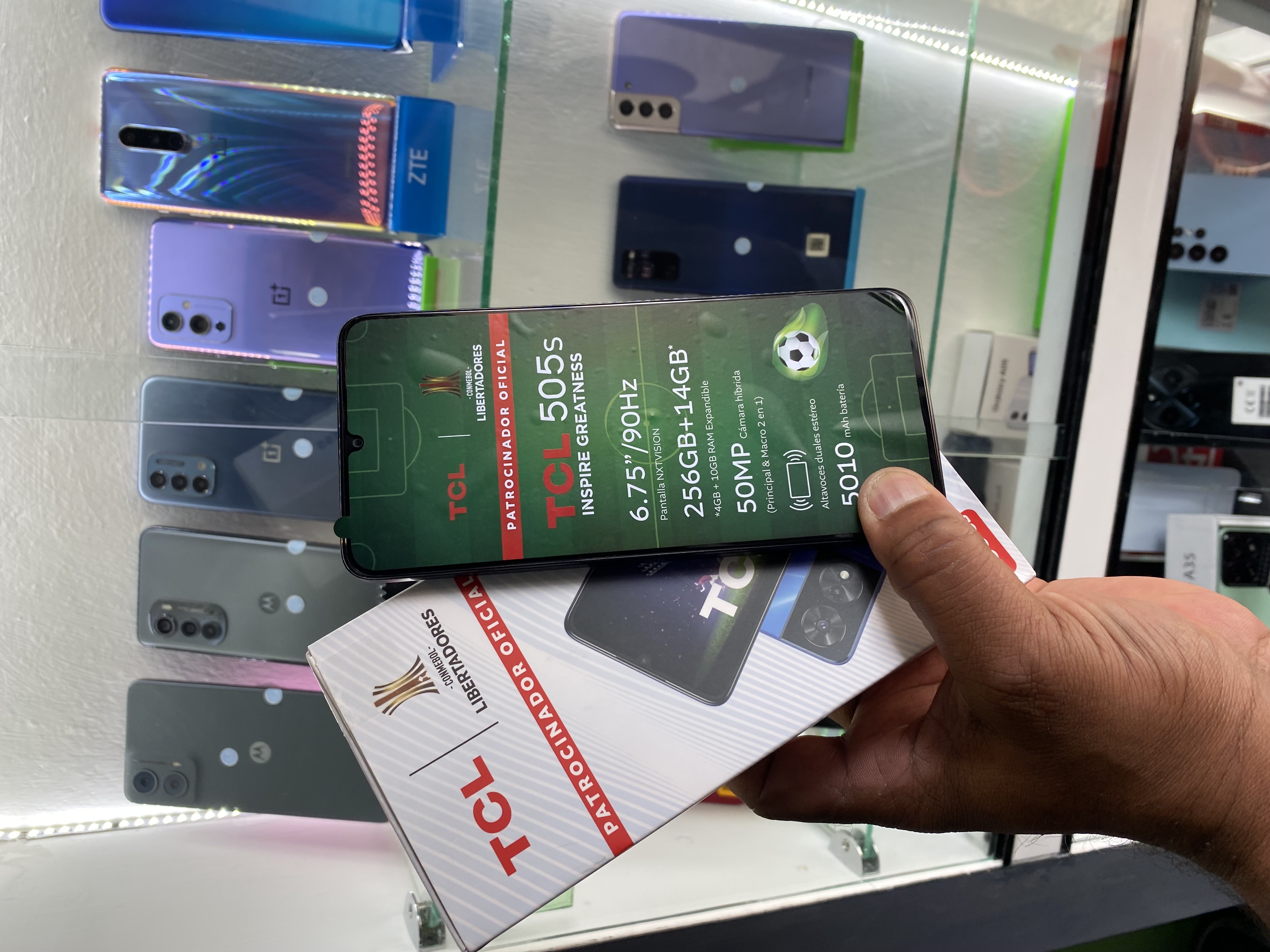 celulares y tabletas - TCL 505 256GB  5
