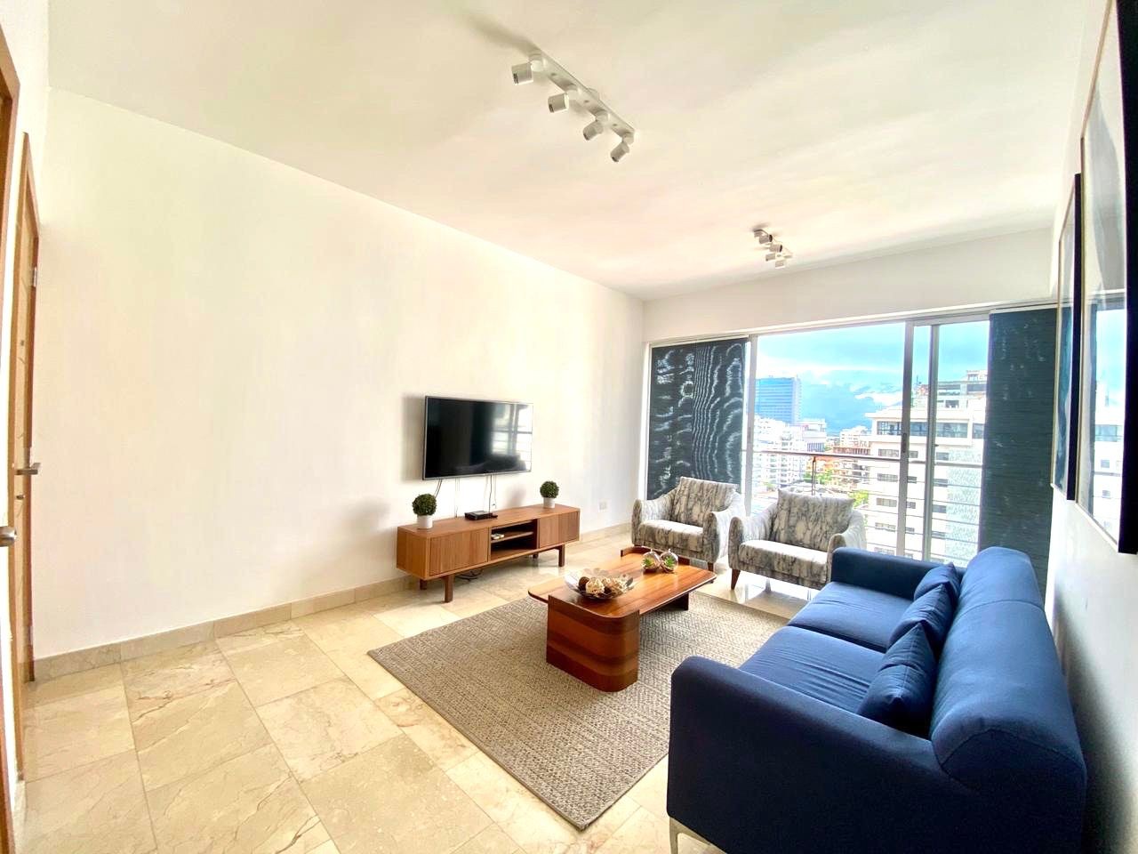 apartamentos - Vendo apartamento con Línea Blanca en Piantini