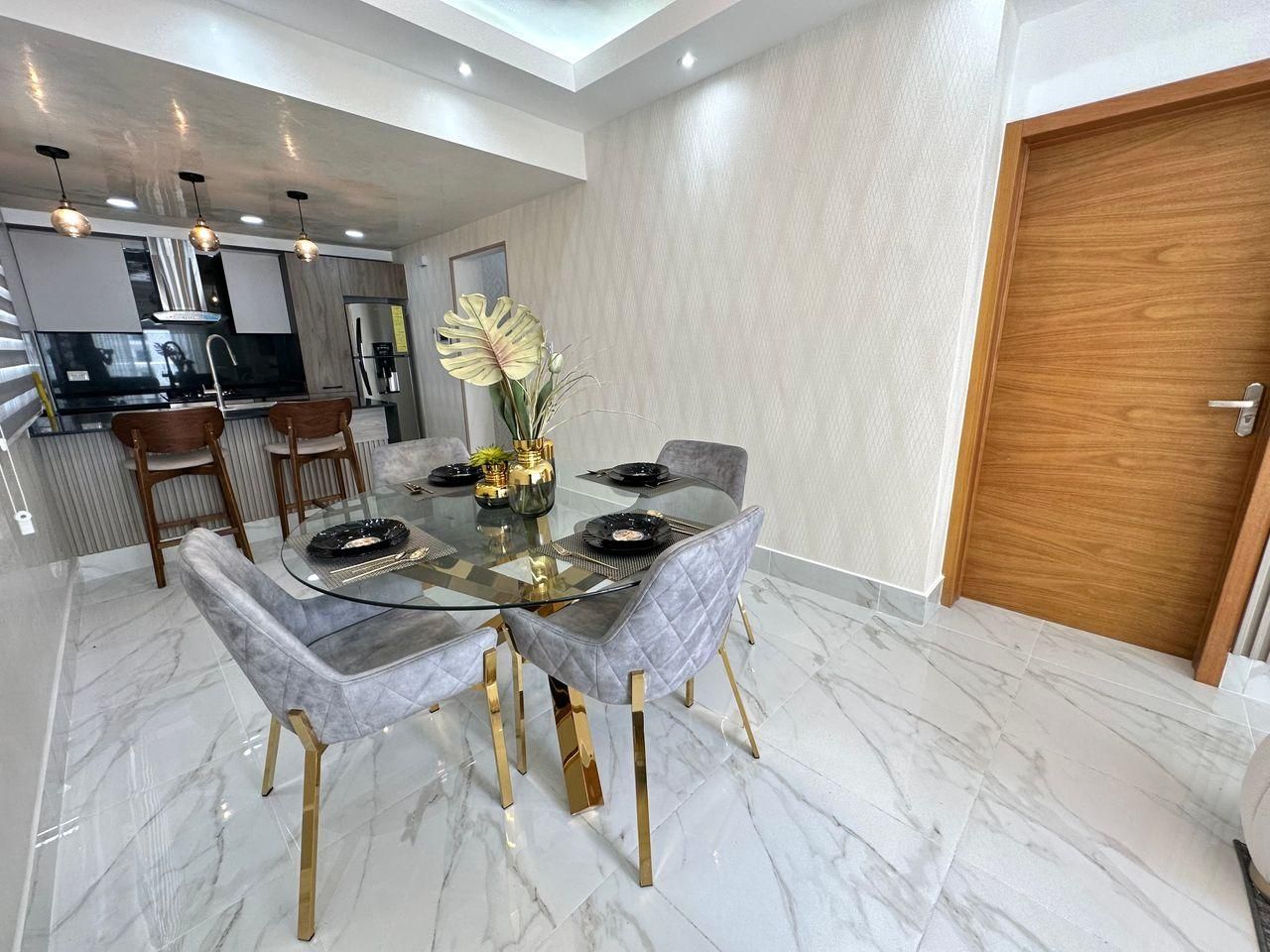 apartamentos - Apartamento amueblado en Piantini  4