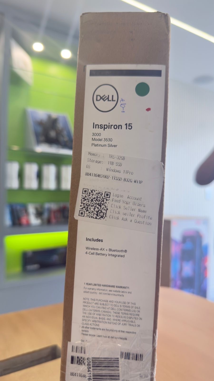 computadoras y laptops - Laptop Dell Inspiron 15 3530 i7 32Gb de ram 1Tb SSD windows 11 pro 1