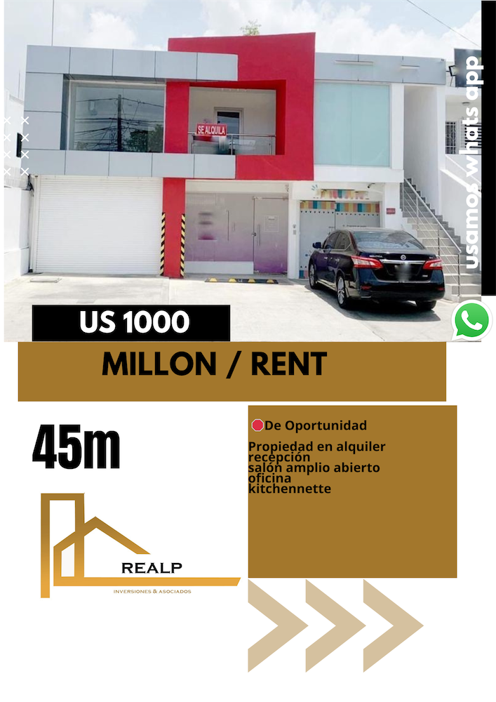 oficinas y locales comerciales - Local en el millon primer nivel