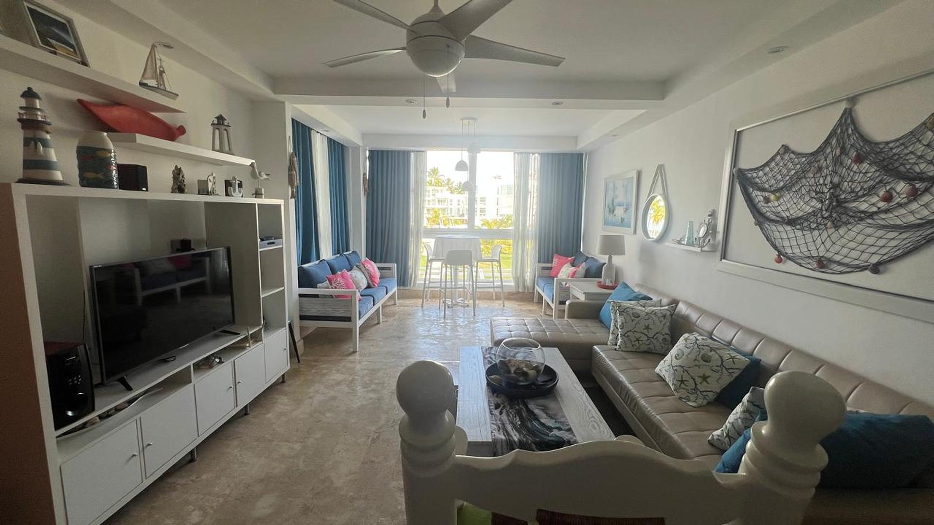 apartamentos - Apartamento amueblado en venta en Playa nueva Romana, palmera 11. 0
