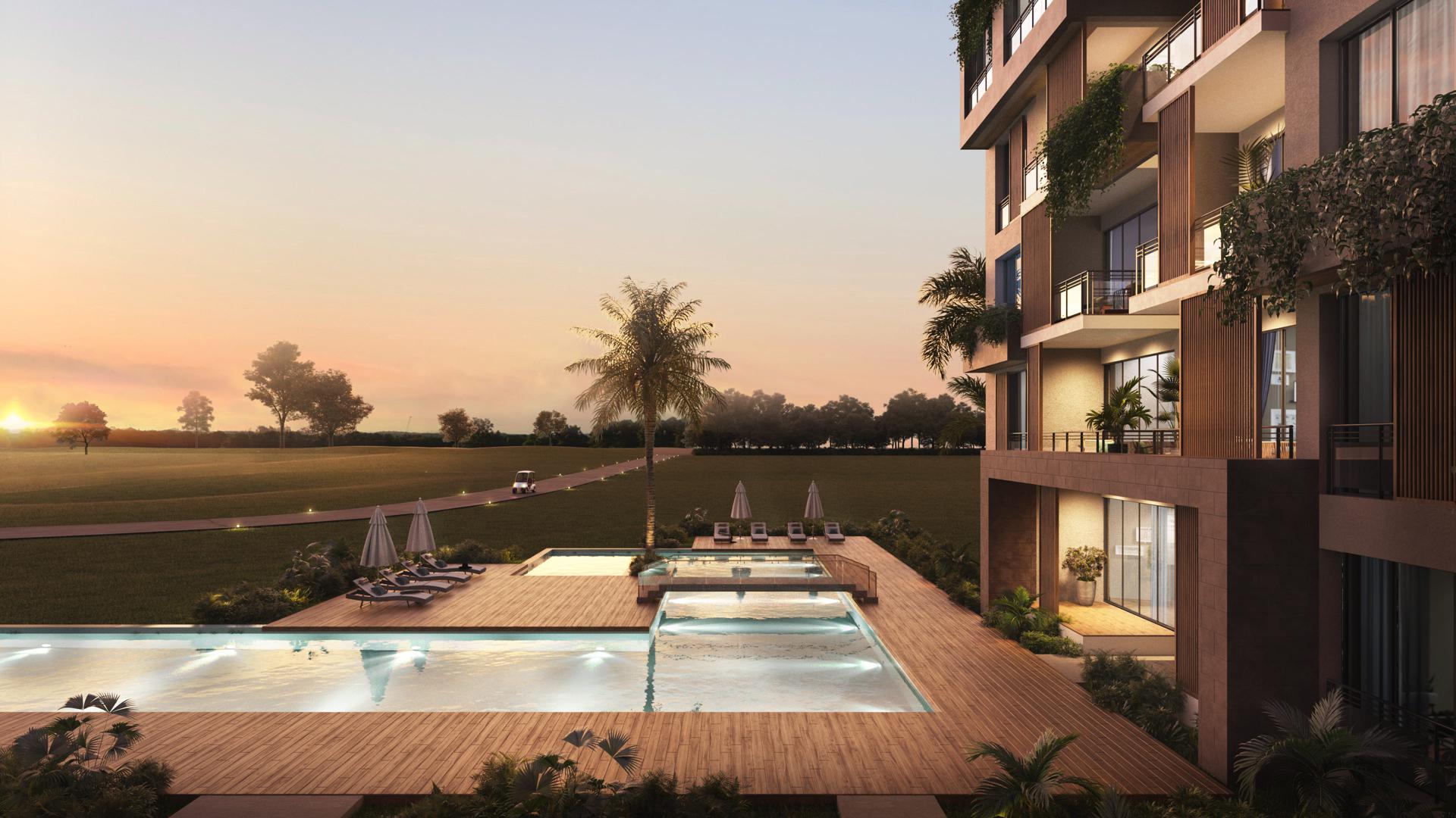 apartamentos - Apartamentos en la playa con terrazas y campos de Golf en Punta Cana 4