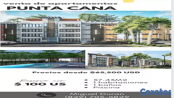 apartamentos - Venta de apartamentos en punta cana Republica Dominicana 6