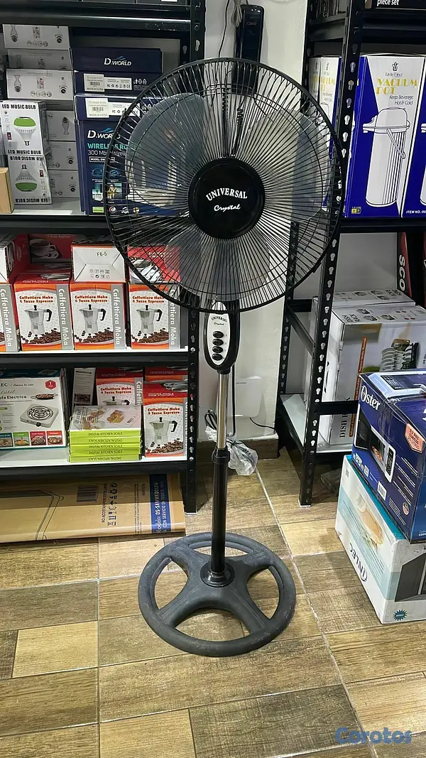 aires acondicionados y abanicos - 🌬️ ABANICO DE PEDESTAL UNIVERSAL 16”  3