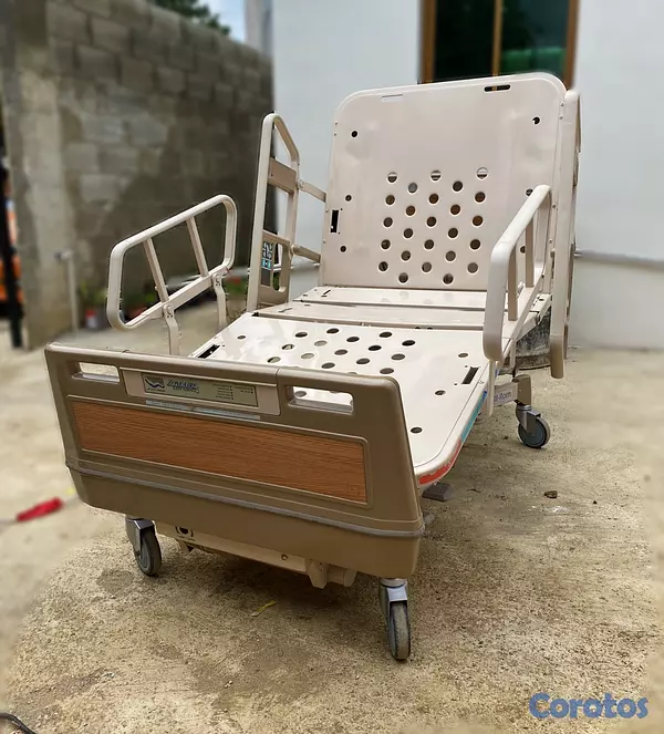 muebles y colchones - cama hillrom eléctrica de 5 posiviones  2
