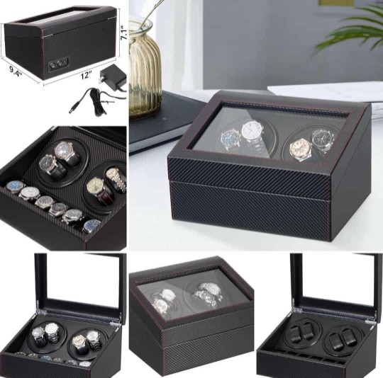 joyas, relojes y accesorios - WATCH WINDER CAJA DE MOVIMIENTO PARA RELOJ OFERTA USD$279