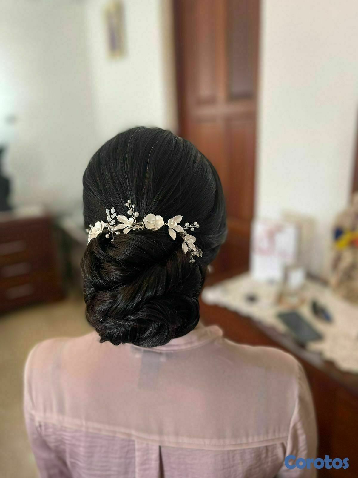 ropa para mujer - Tocado para peinado de novia/quinceañera/dama