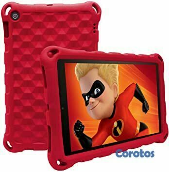 accesorios para electronica - Cover Amazon fire 7 anti-golpes 2