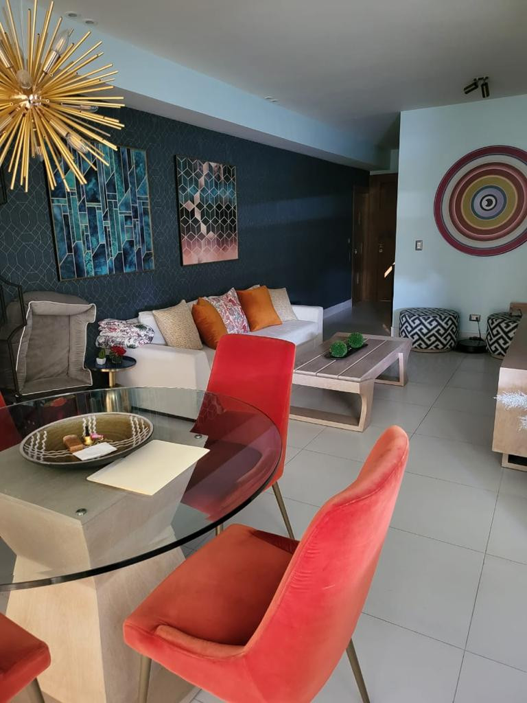 apartamentos - Apartamento 2Hab Amueblado Fino c/Area Social Rooftop y Piscina Infinity,Piantin 0