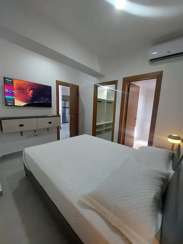 apartamentos - Apartamento amueblado Av. Mexico 8