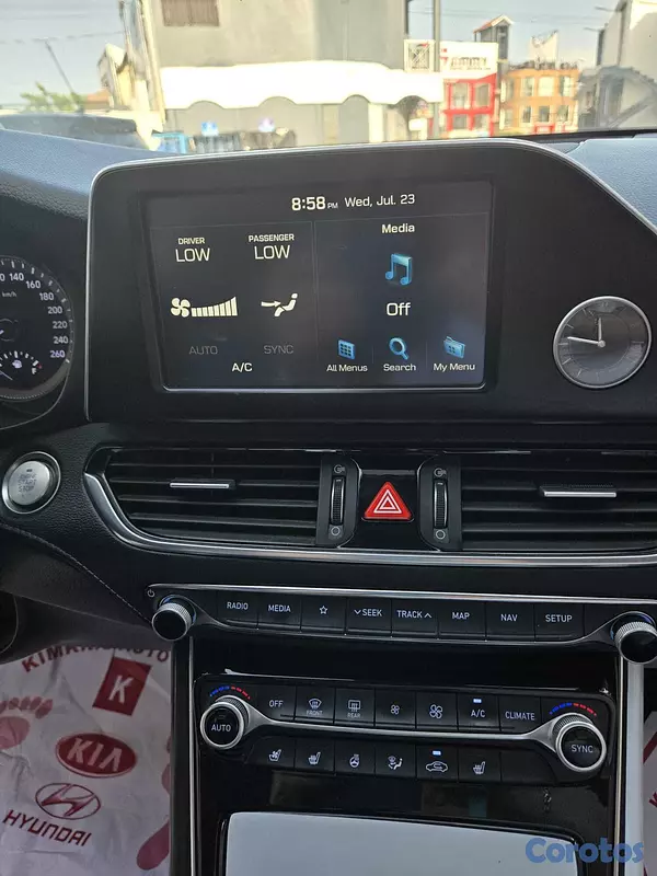 carros - HYUNDAI GRANDEUR 2018 GRIS 8