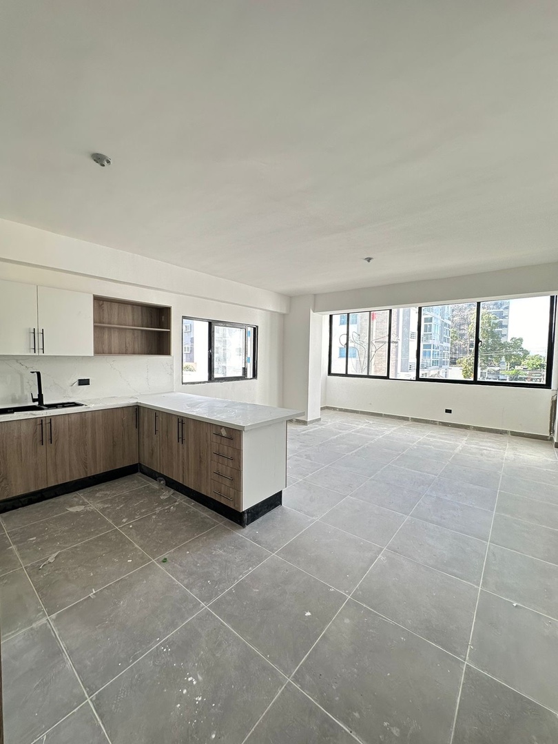 apartamentos - Apartamento de dos habitaciones nuevo en el millón distrito nacional  4