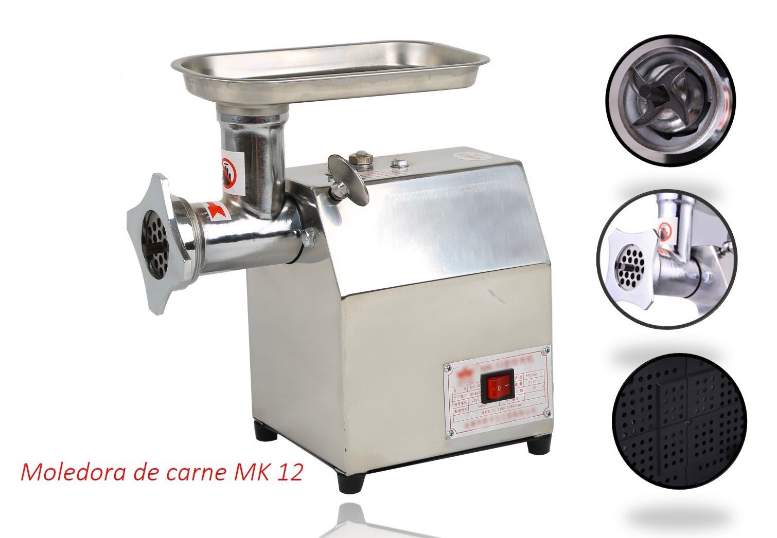 equipos profesionales - Molino de Carnes MK 12